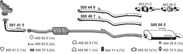 ERNST 090247 Exhaust System